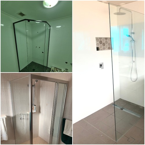 Types of shower screens